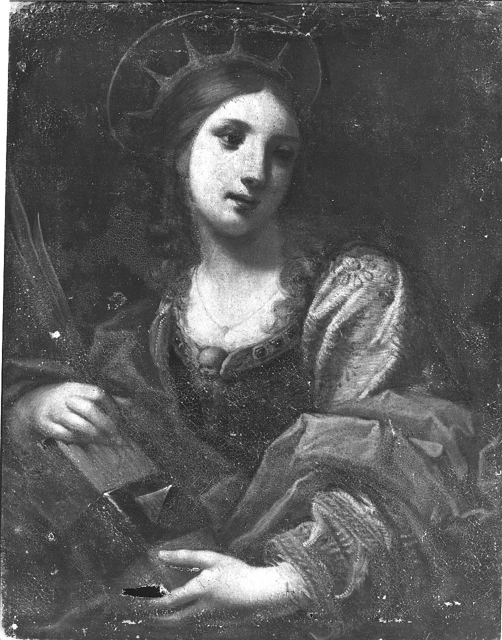 Santa Caterina d'Alessandria (dipinto) di Pignoni Simone (cerchia) (sec. XVII)