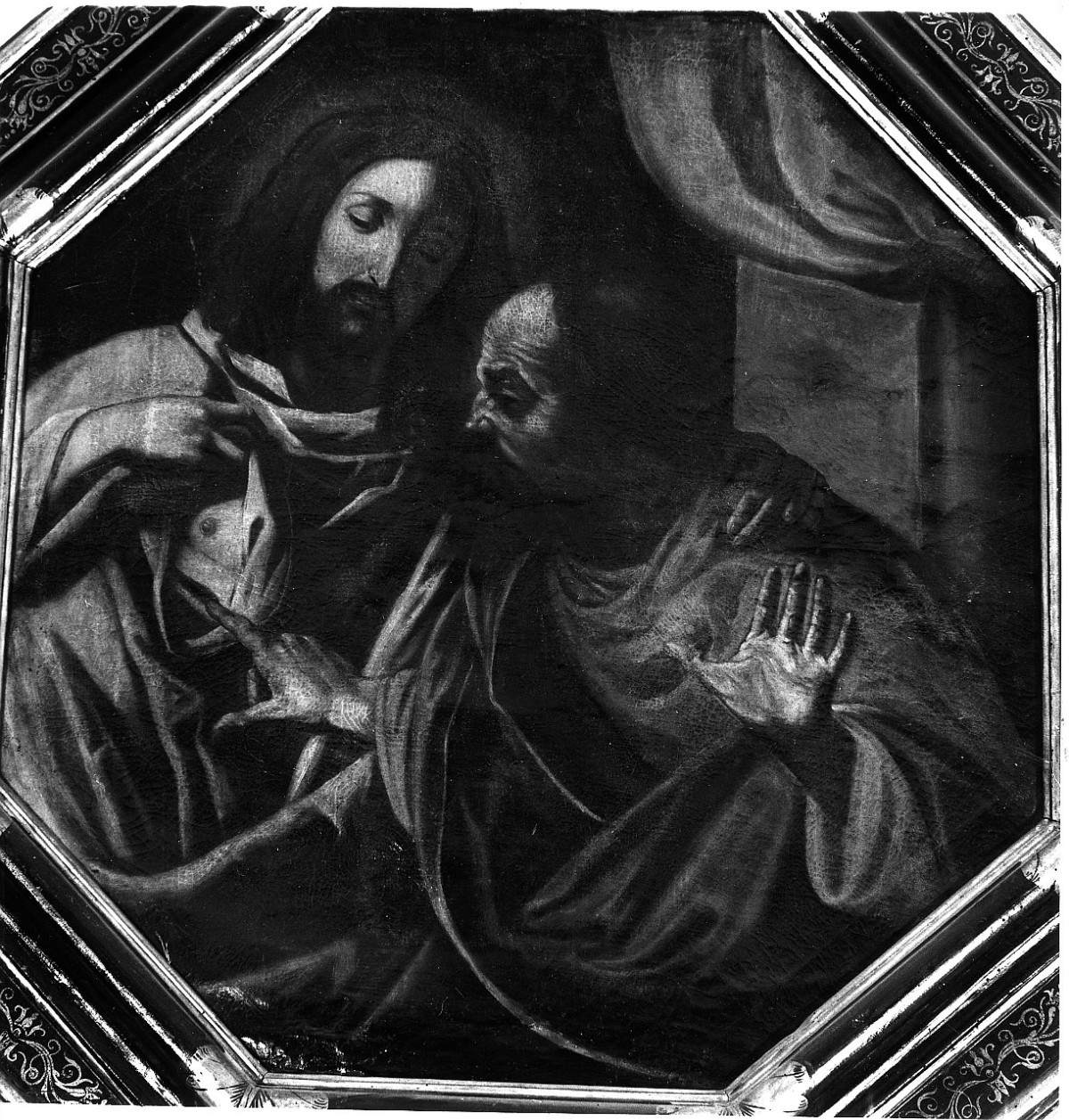 incredulità di San Tommaso (dipinto) - ambito toscano (metà sec. XVII)