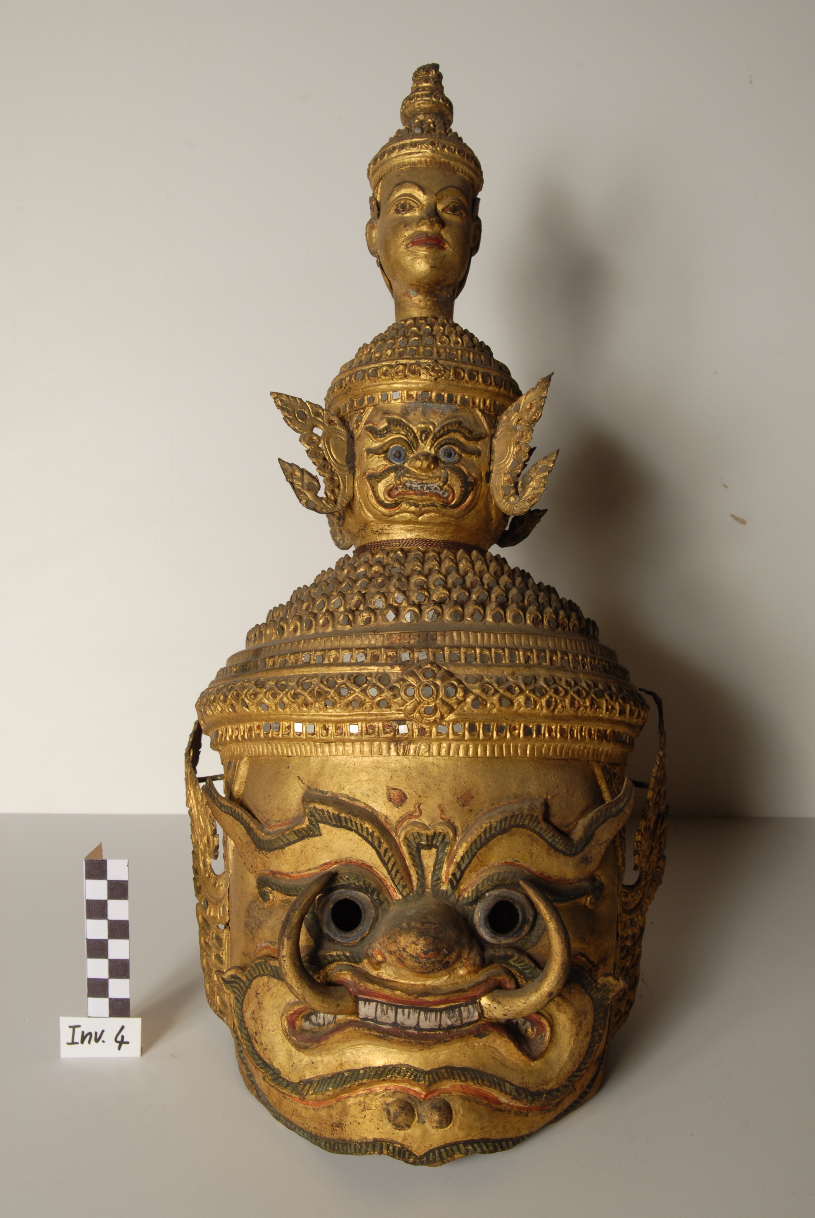 Thotsakan (maschera) - ambito Asia sud-orientale (XIX)