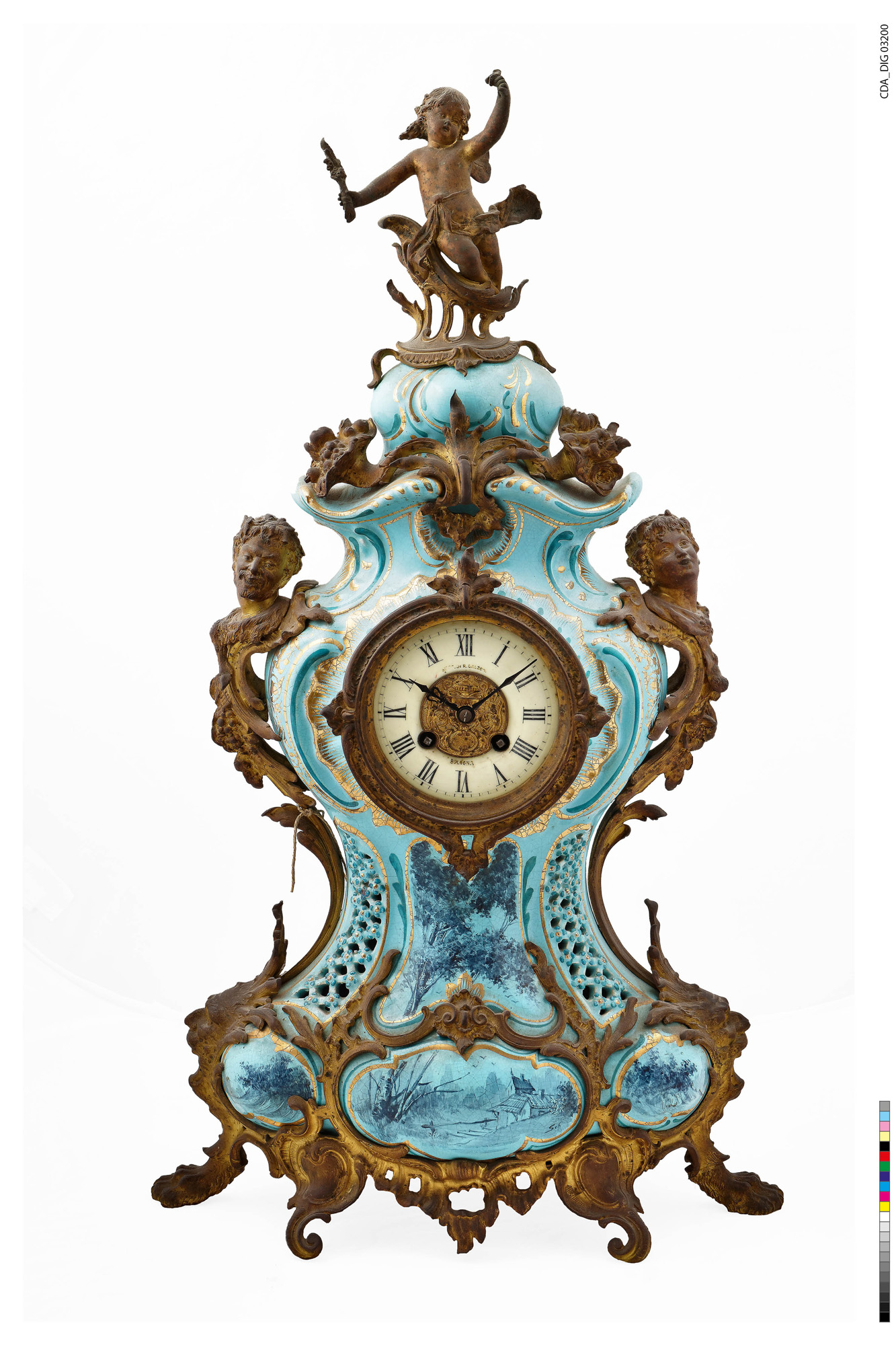 orologio da mensola, pendant - ambito francese (terzo quarto XIX)