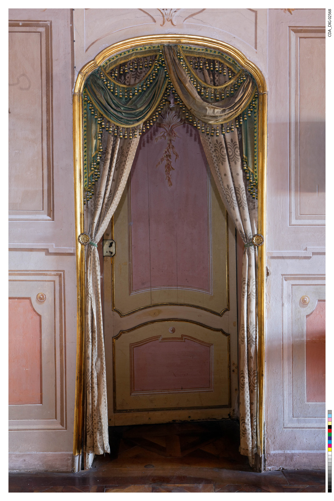 mostra di porta, paio - manifattura piemontese (metà XIX)