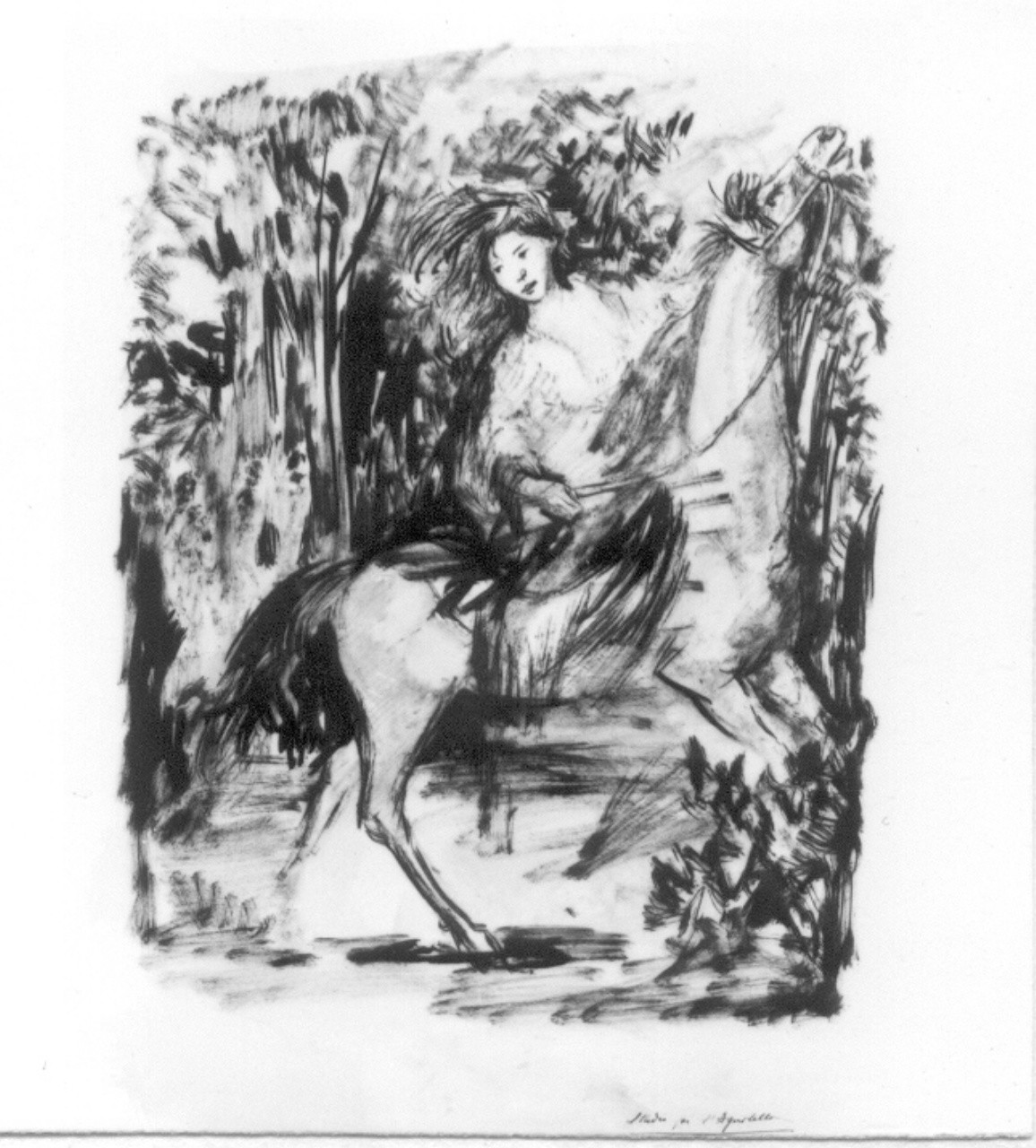 Personaggi e scene da cicli letterari (disegno) di Purificato Domenico (sec. XX)