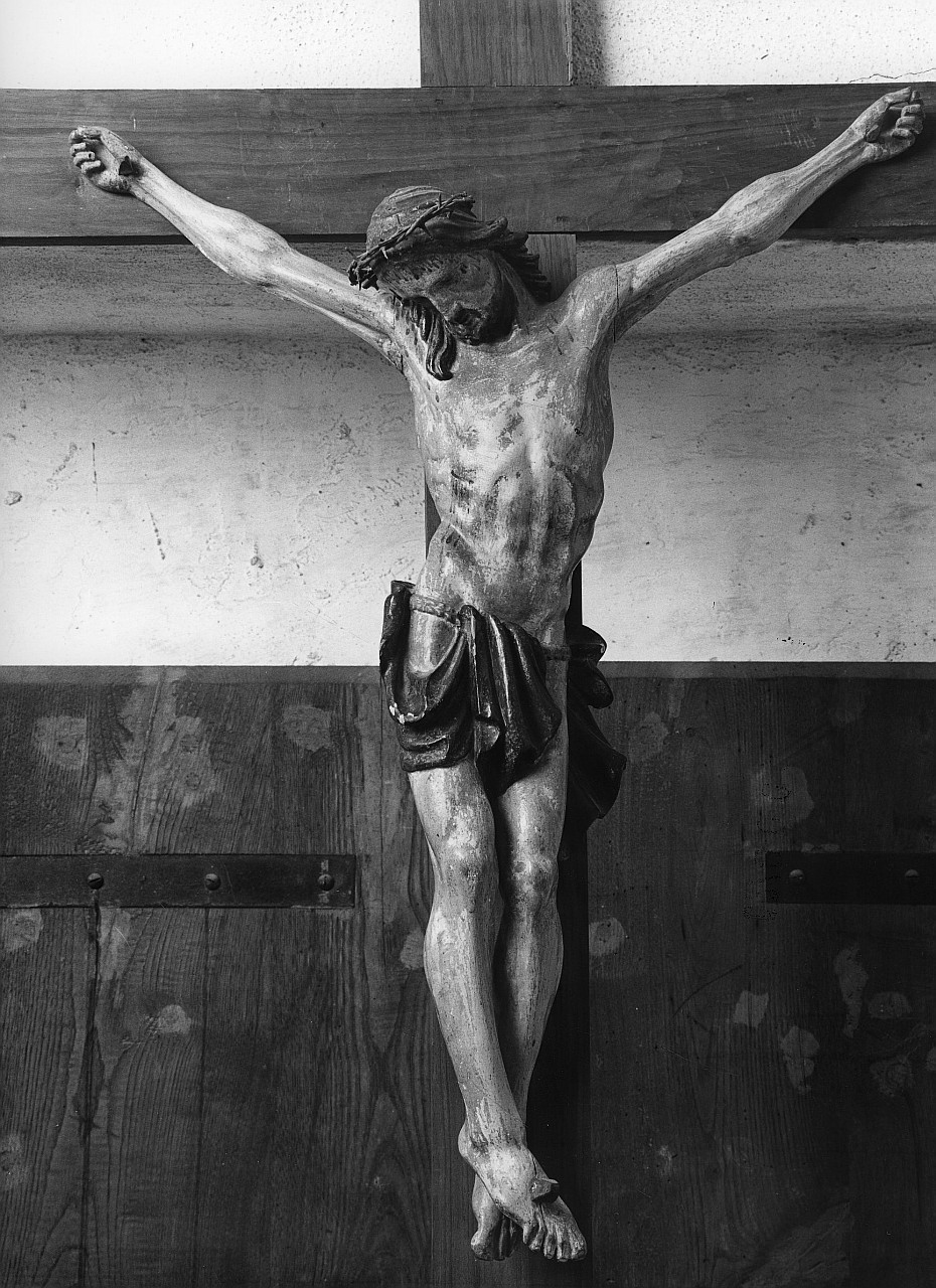 Cristo crocifisso (scultura) - bottega toscana (sec. XVIII)