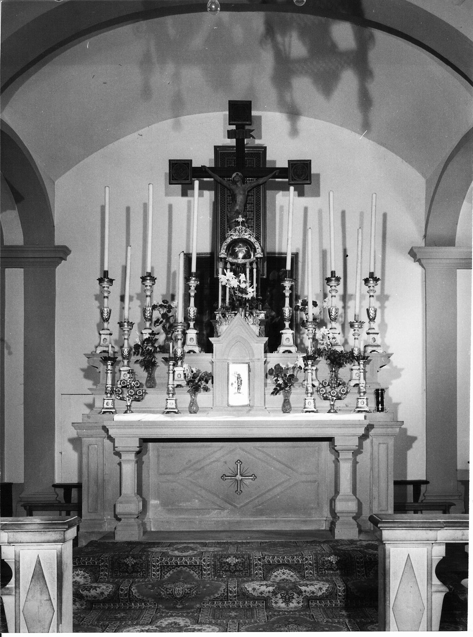 altare maggiore di Tinti Menghino (fine/ inizio secc. XIX/ XX)