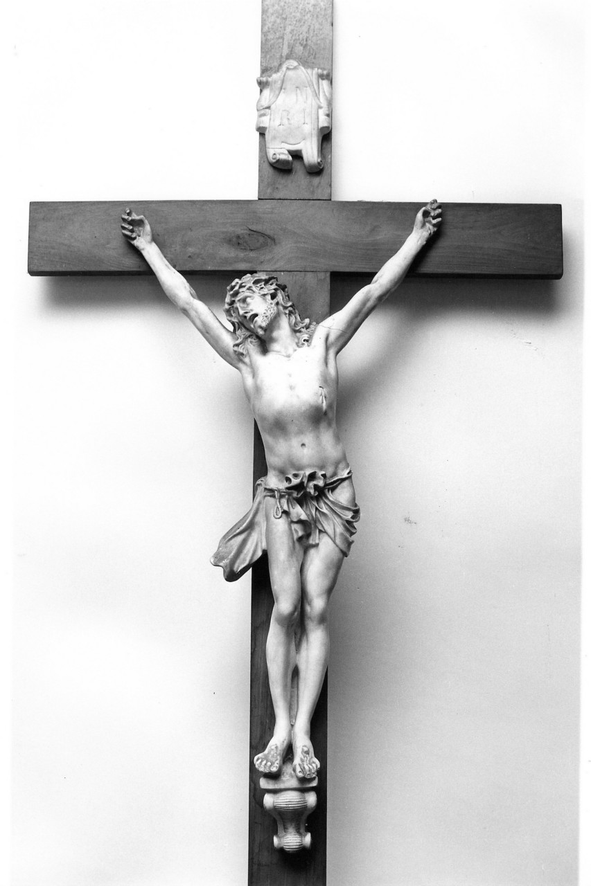 Crocifisso, Cristo crocifisso (scultura) - bottega toscana (sec. XX)