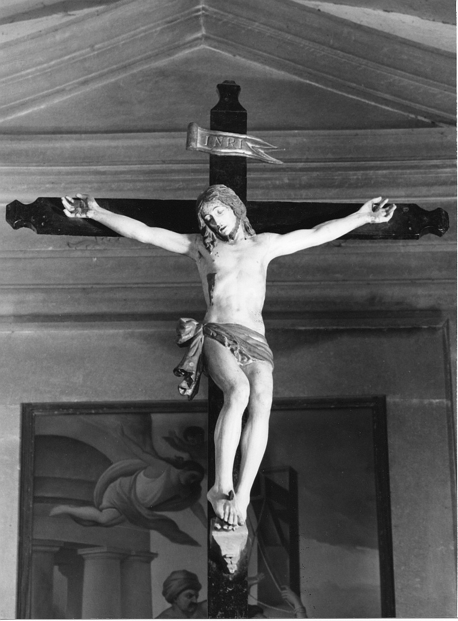 Cristo crocifisso (scultura) - bottega toscana (sec. XVIII)