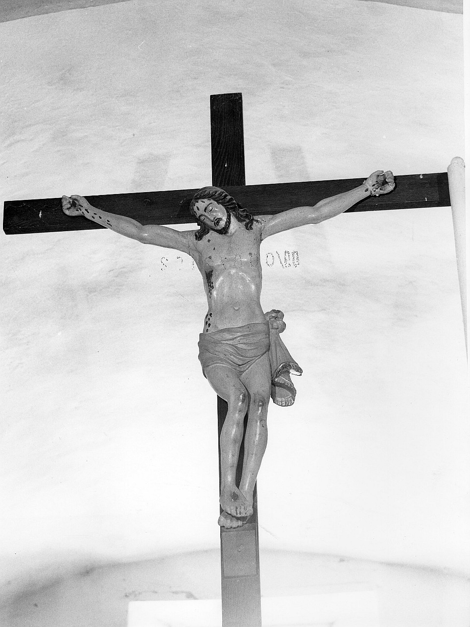 Cristo crocifisso (scultura, opera isolata) - bottega toscana (seconda metà, inizio sec. XVIII, sec. XIX)