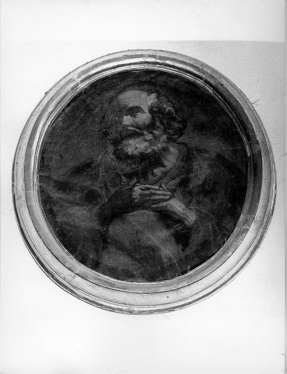 San Pietro Apostolo (dipinto, pendant) - bottega toscana (secc. XVII/ XVIII)