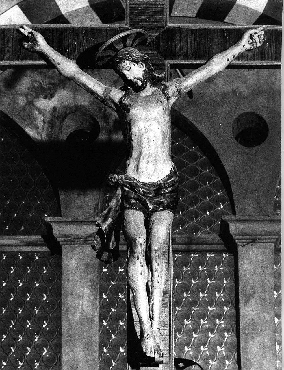 Cristo crocifisso (statua, opera isolata) - manifattura toscana (sec. XIX)