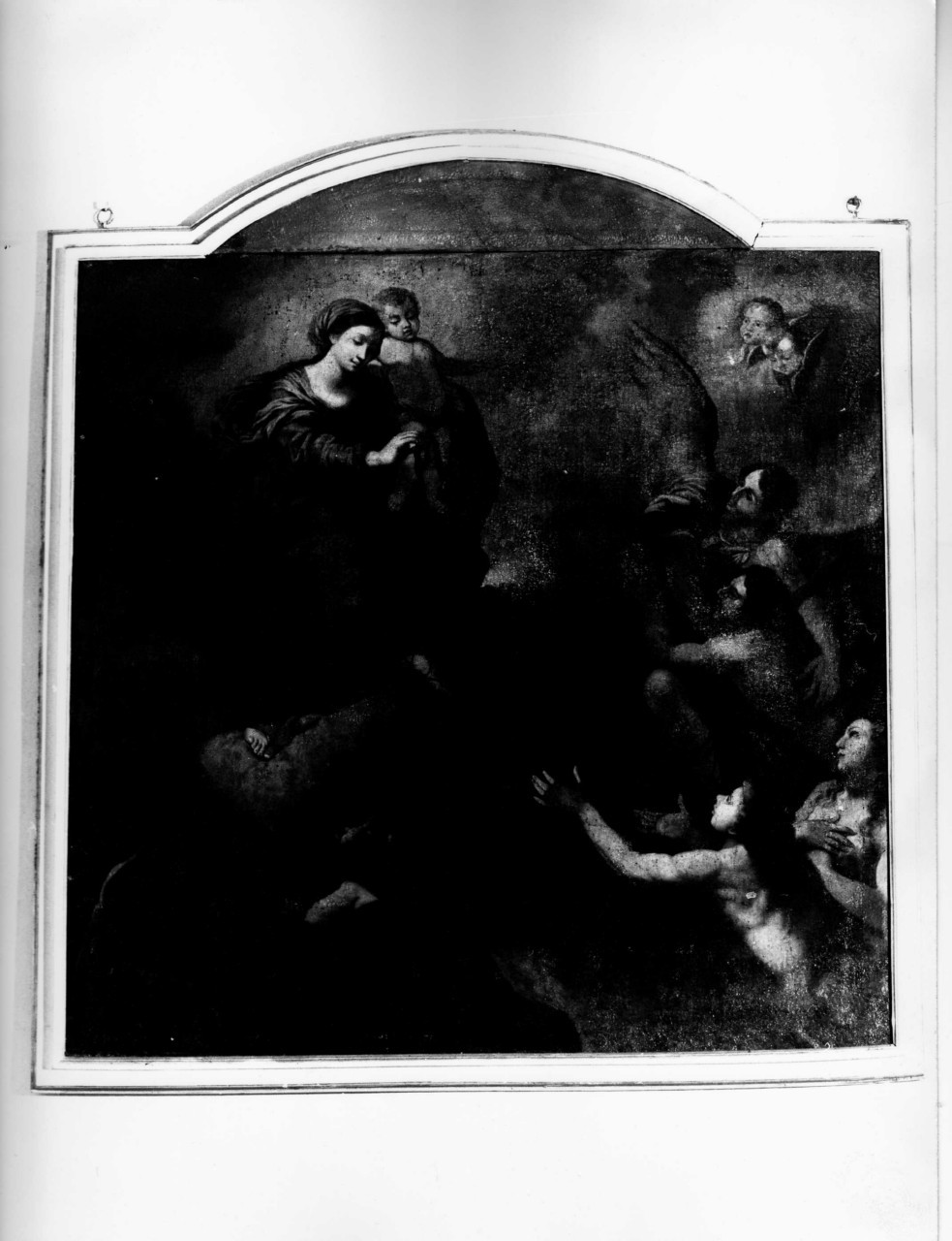 Madonna della Cintola (dipinto) - ambito toscano (sec. XVIII)