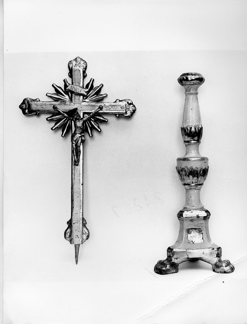 croce, insieme - manifattura toscana (sec. XIX)