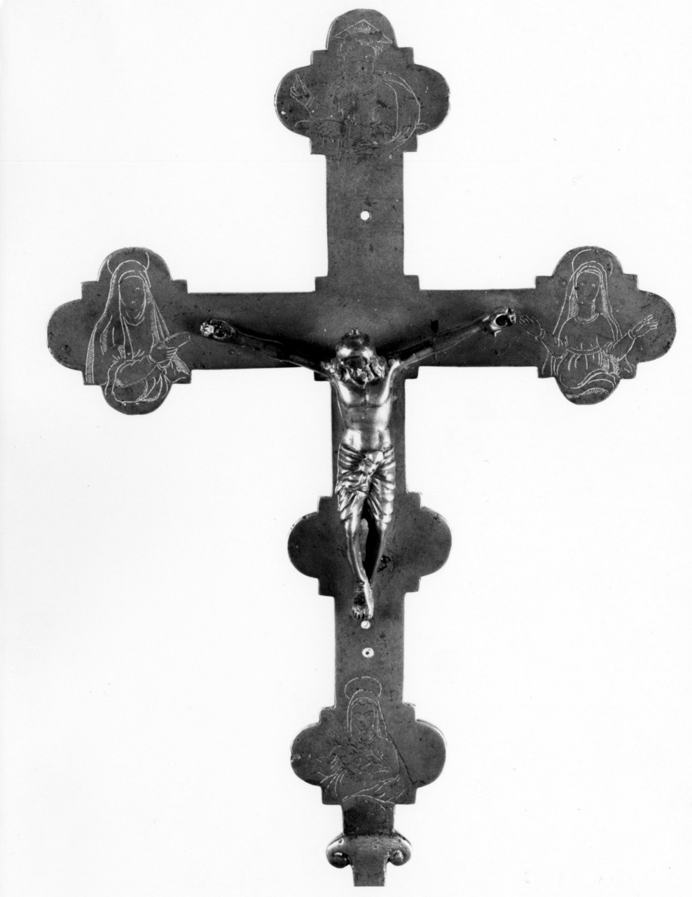 croce astile - bottega toscana (sec. XVII)