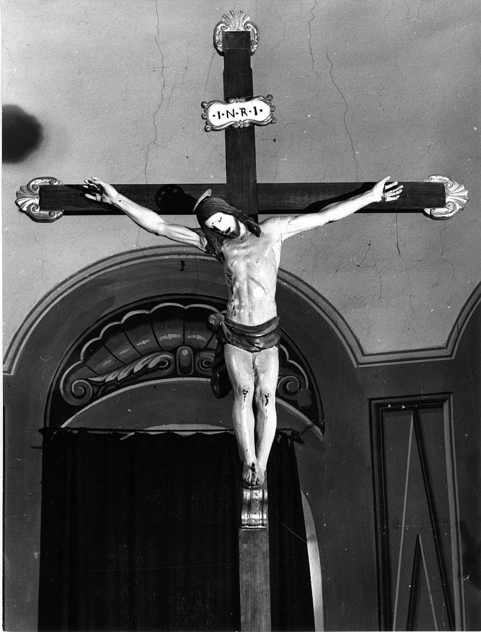 Cristo crocifisso (scultura, opera isolata) - bottega toscana (sec. XIX)