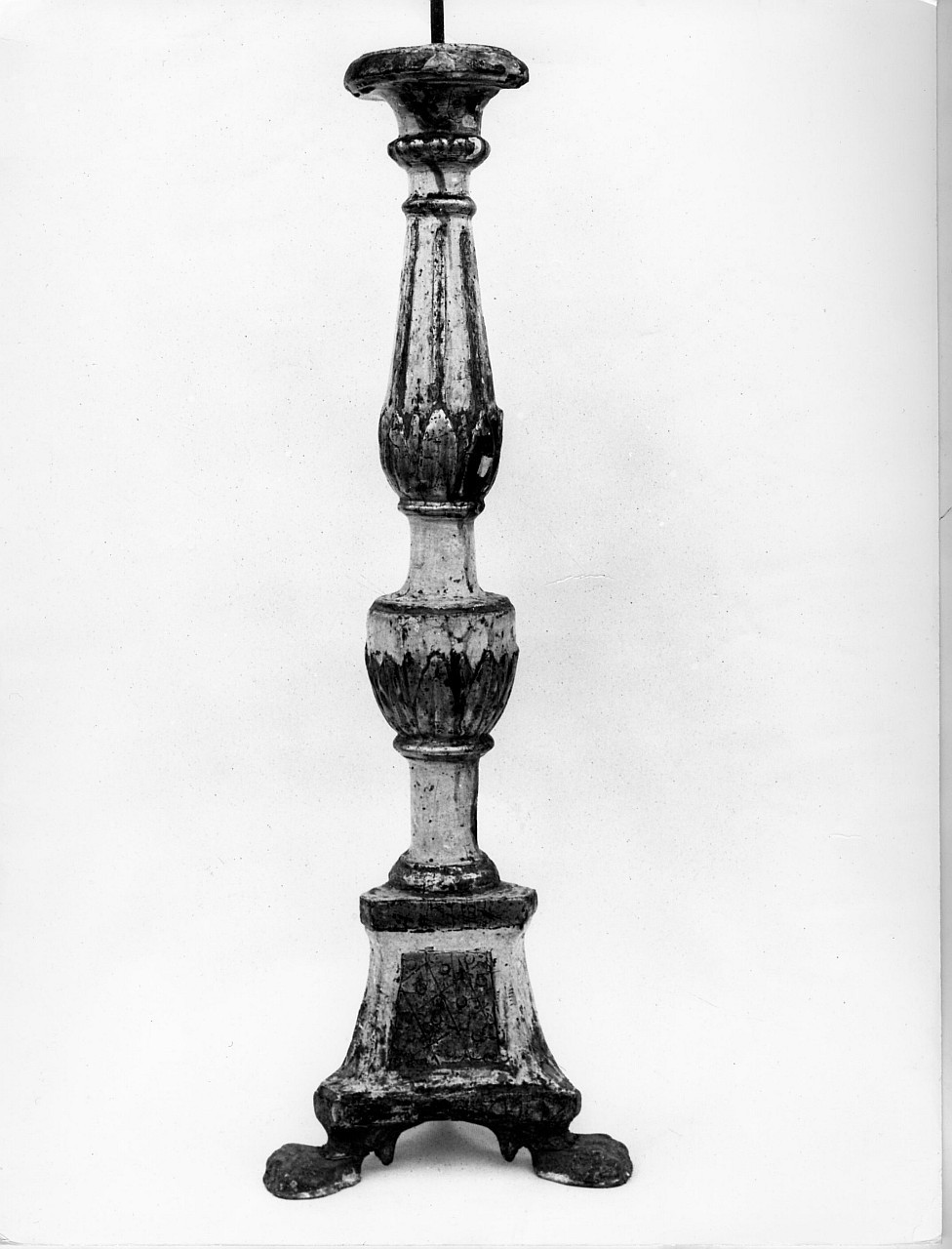 candeliere, serie - manifattura toscana (sec. XIX)