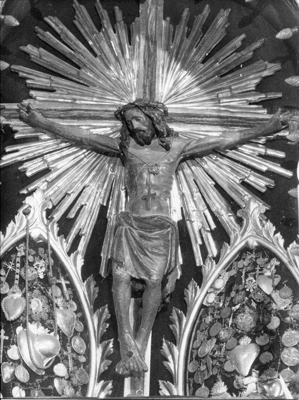 Cristo crocifisso (crocifisso) - bottega toscana (fine sec. XV)