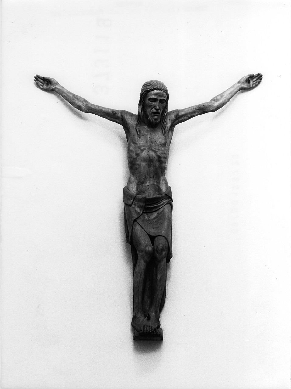 Cristo crocifisso (scultura) di Bartoli Umberto (sec. XX)