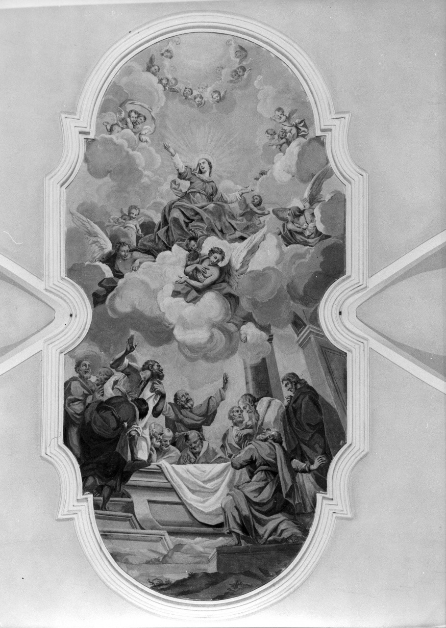 assunzione della Madonna (dipinto) - manifattura toscana (fine sec. XVII)
