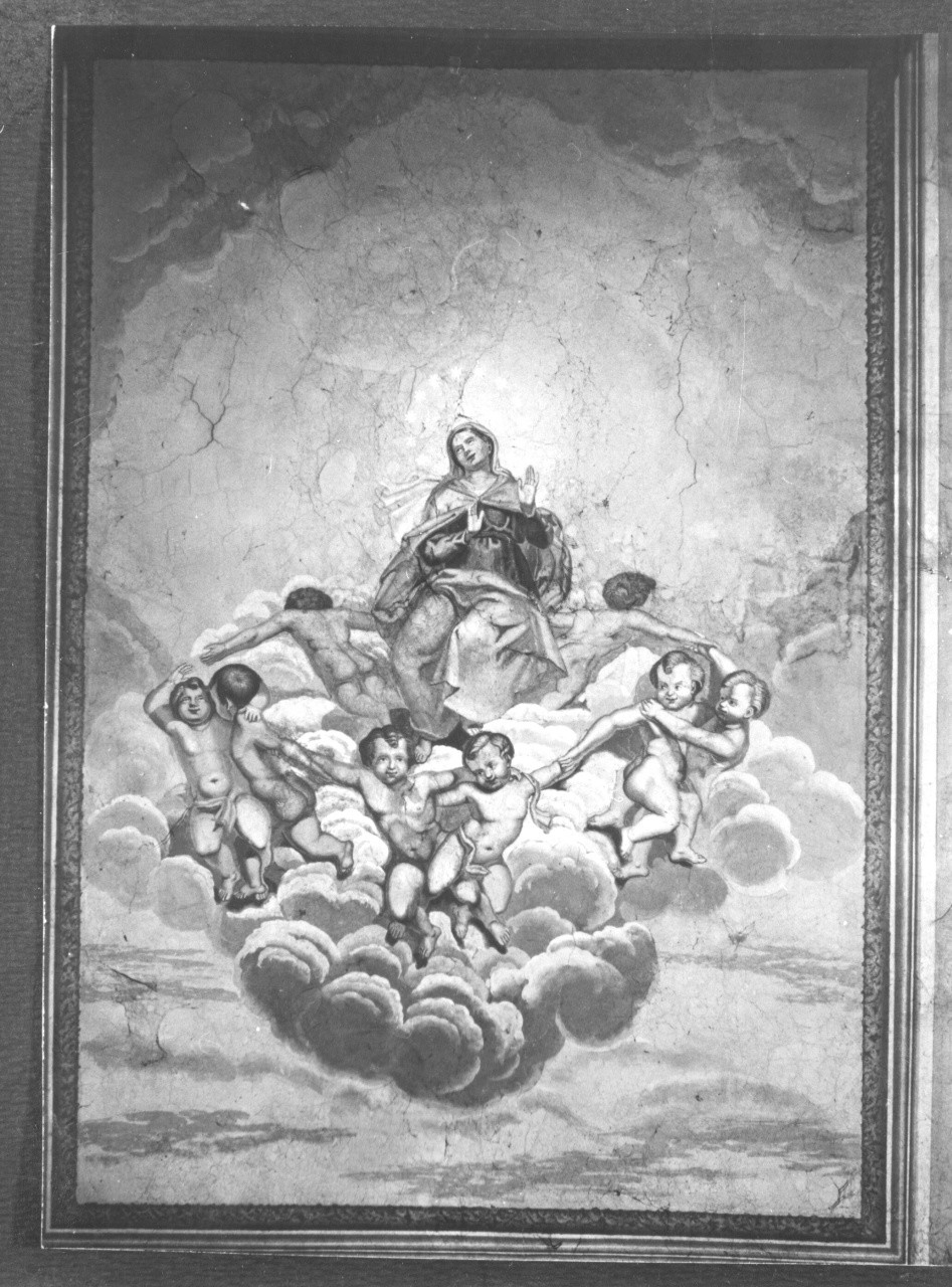 Madonna in gloria (dipinto) - ambito fiorentino (prima metà sec. XIX)