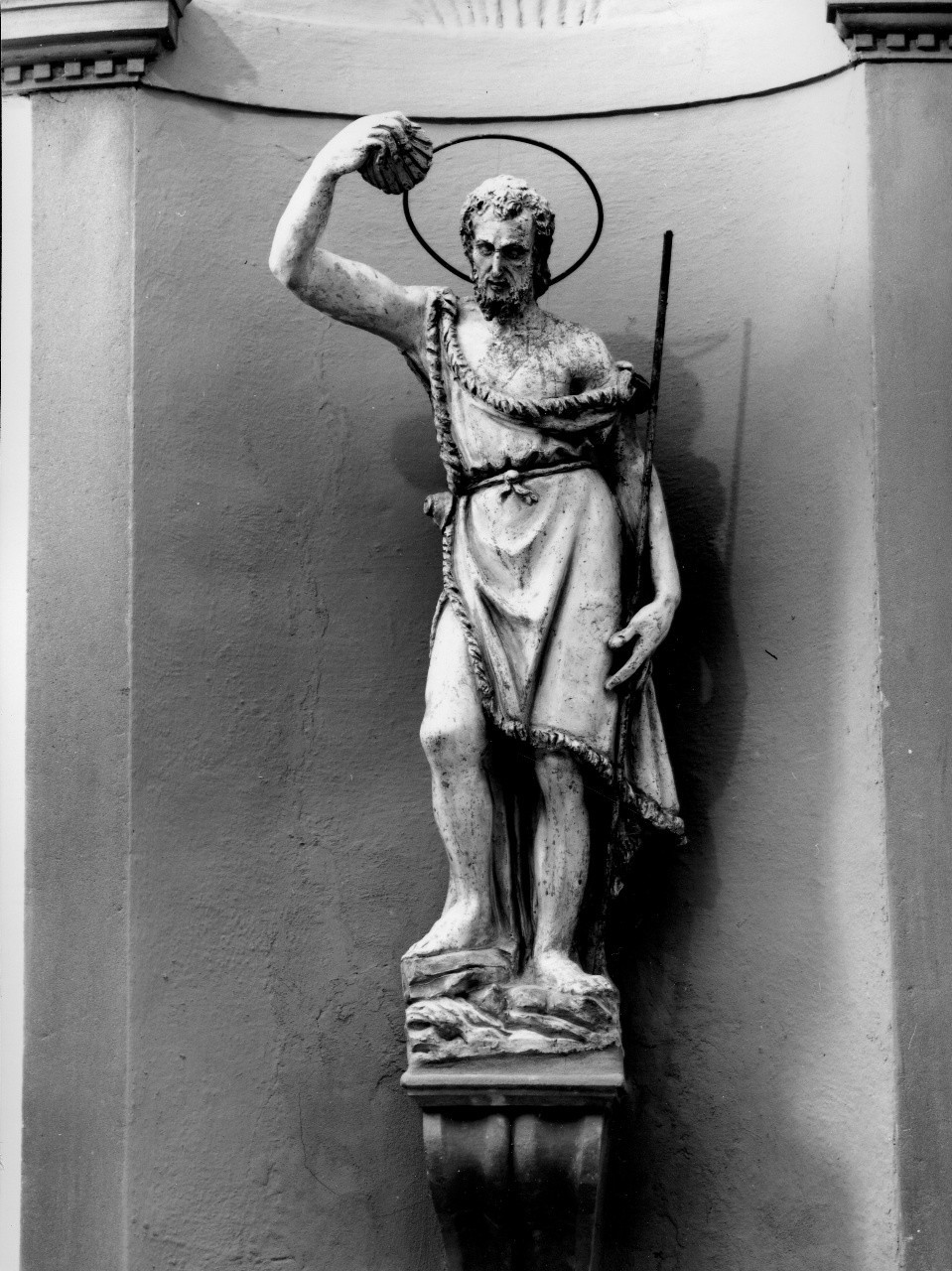 San Giovanni Battista (statua) - manifattura toscana (inizio sec. XX)