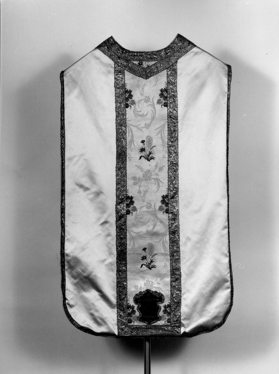 paramento liturgico - in terzo - manifattura toscana (sec. XIX)