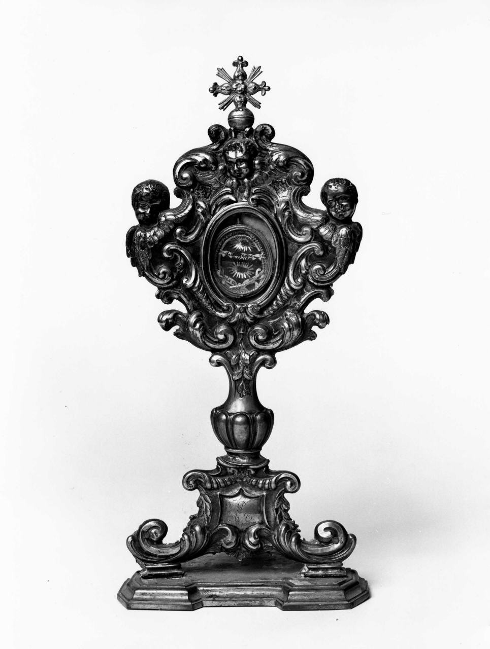reliquiario-ostensorio - manifattura toscana (fine sec. XVIII)