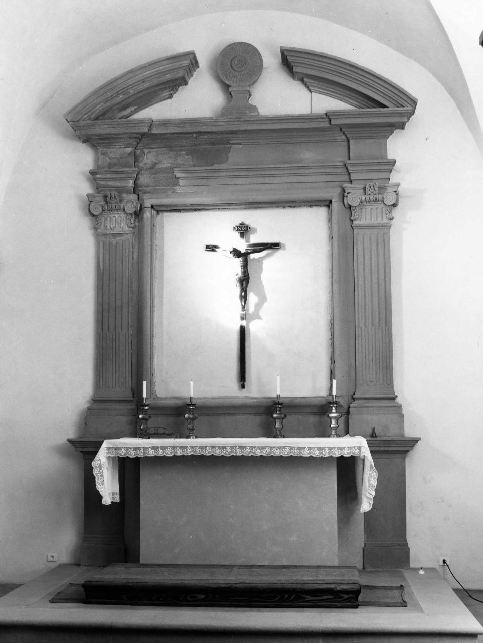 altare - a mensa - manifattura toscana (inizio sec. XVII)