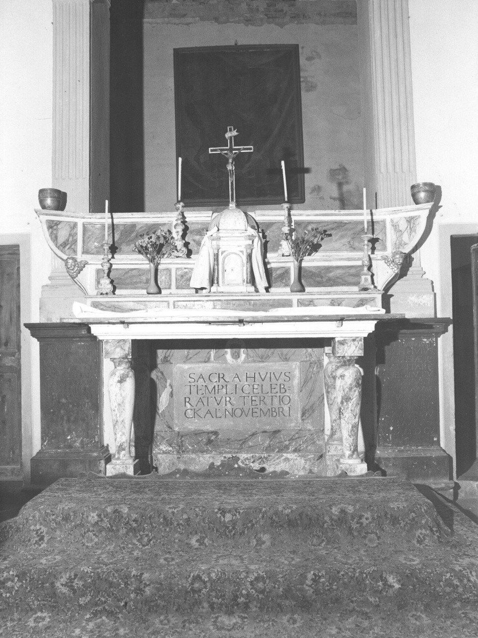 altare maggiore - bottega toscana (sec. XVII, sec. XVIII)