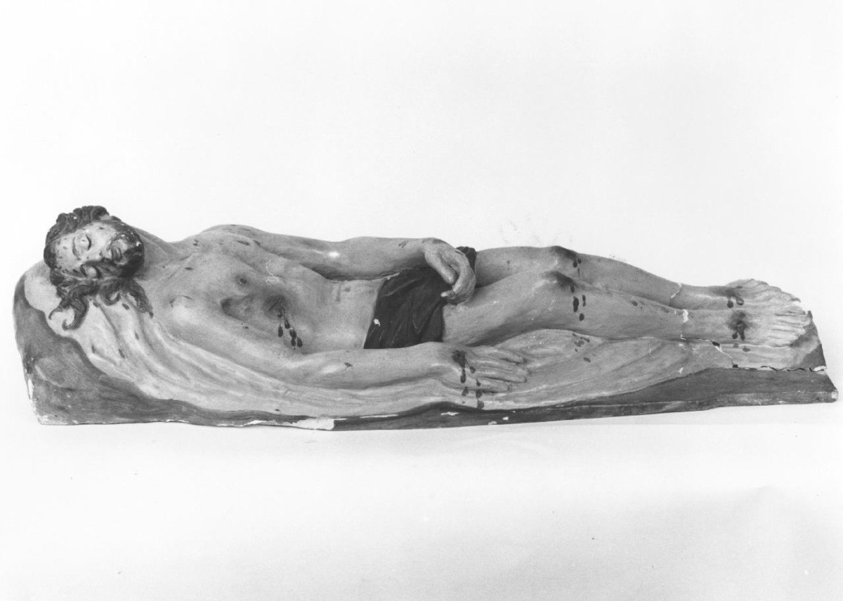 Cristo morto (statua) - bottega toscana (sec. XIX)