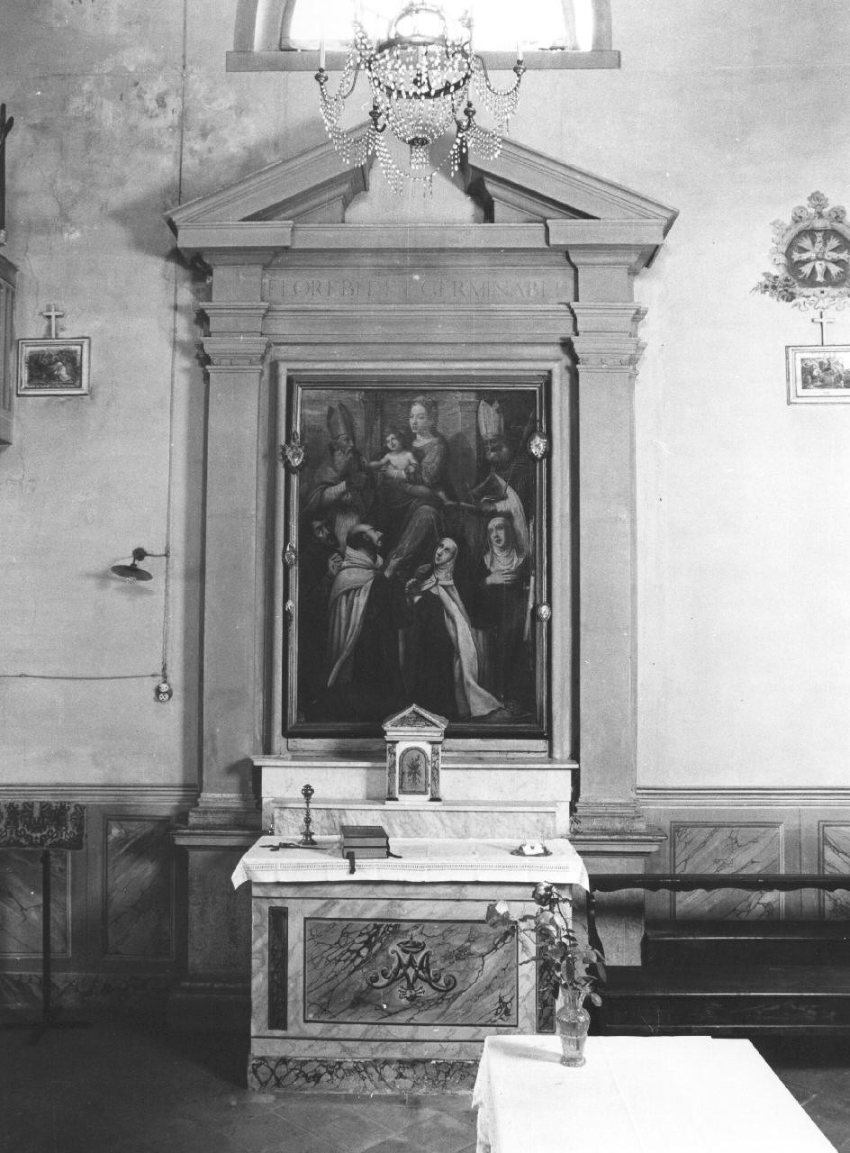 altare - a edicola - bottega toscana (seconda metà, fine sec. XVIII, sec. XIX)