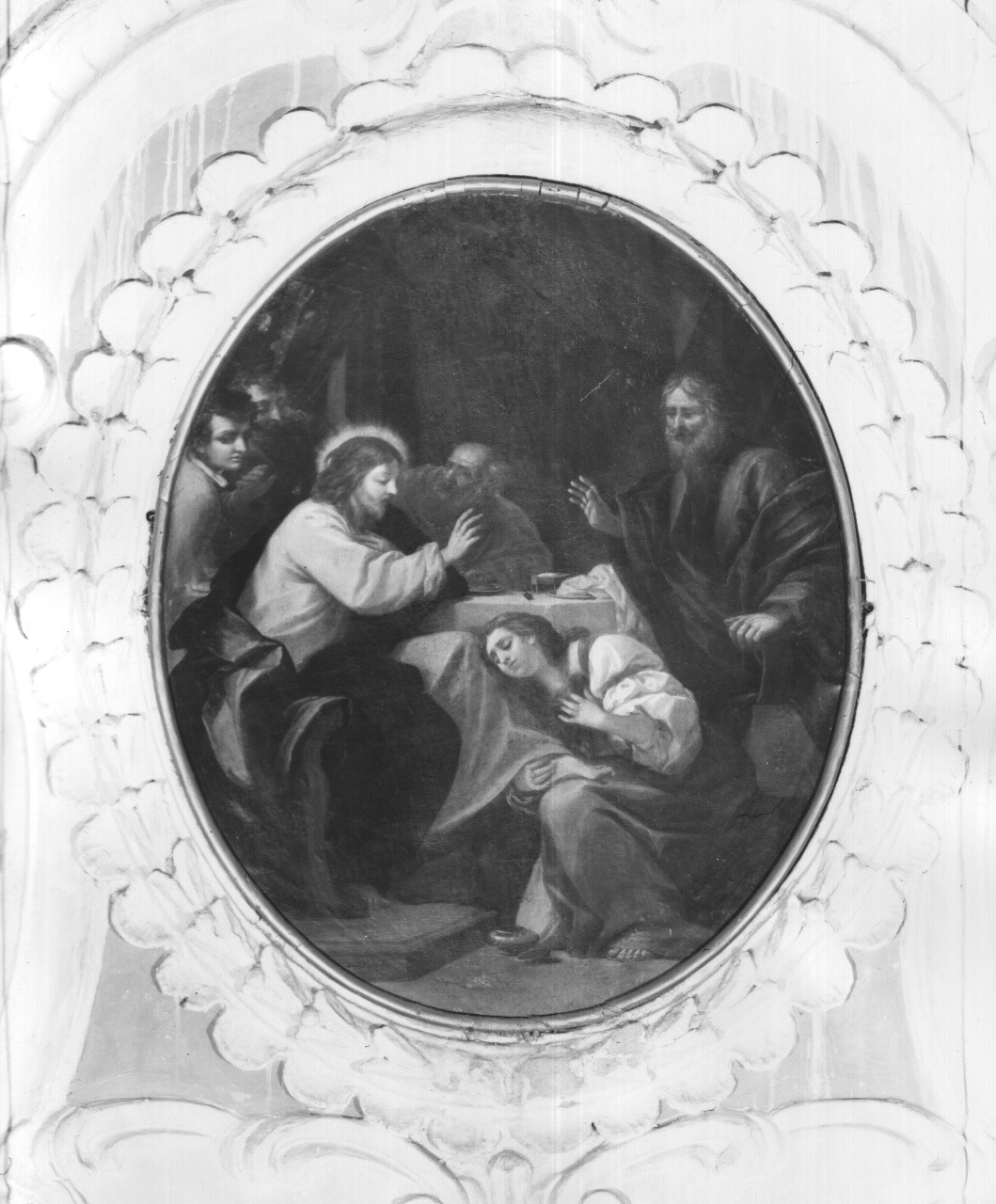 cena in casa di Simone il fariseo (dipinto) - ambito fiorentino (sec. XVIII)