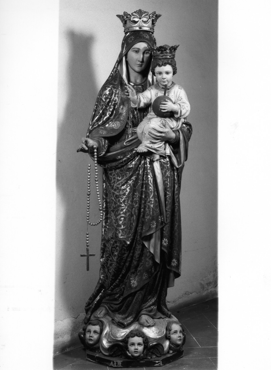 Madonna del Rosario (statua) - ambito toscano (?) (fine/ inizio secc. XIX/ XX)