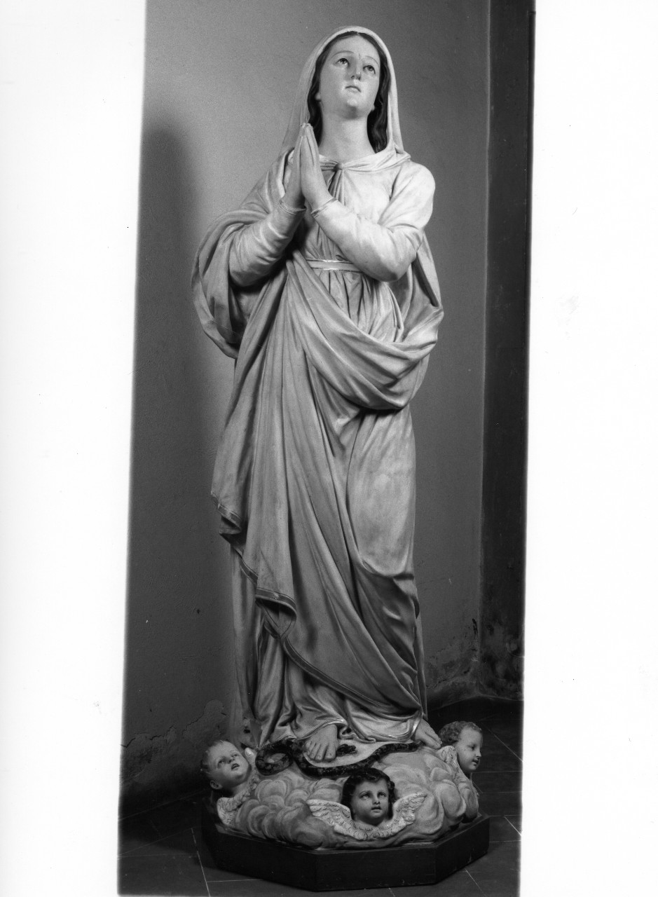 Immacolata Concezione (statua) - ambito toscano (?) (fine/ inizio secc. XIX/ XX)