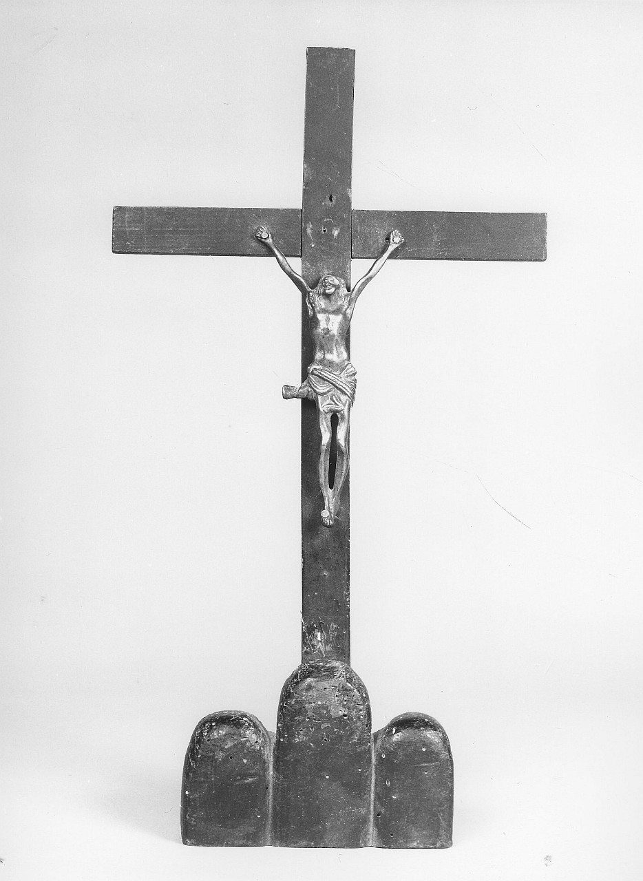 croce da tavolo - produzione toscana (inizio sec. XIX, sec. XX)