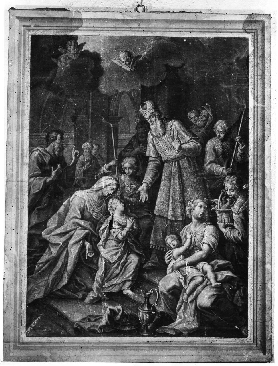 presentazione di Maria Vergine al tempio (stampa) di Rugendas Georg Philipp II, Haid Johann Lorenz (sec. XVIII)