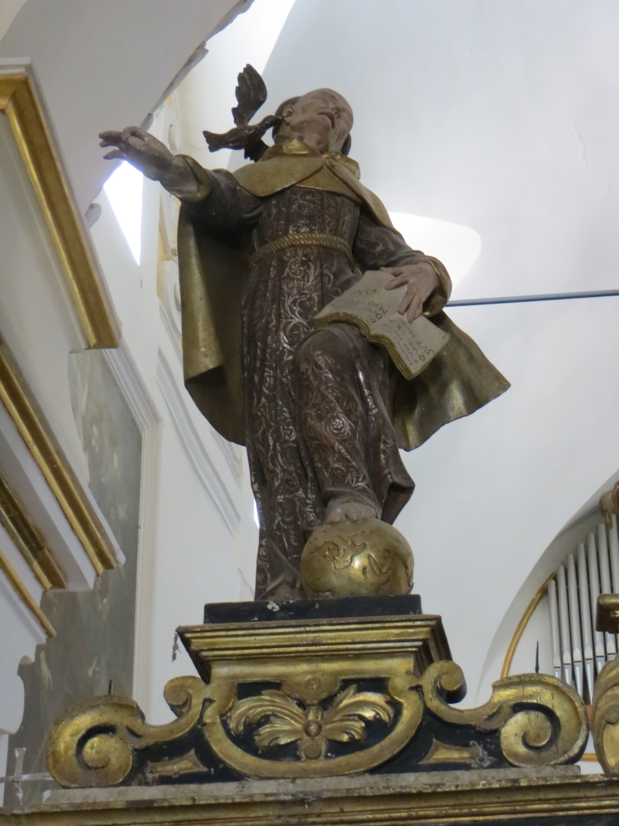 san Pietro di Alcantara (statua, complesso decorativo) - ambito abruzzese (prima metà XVIII)
