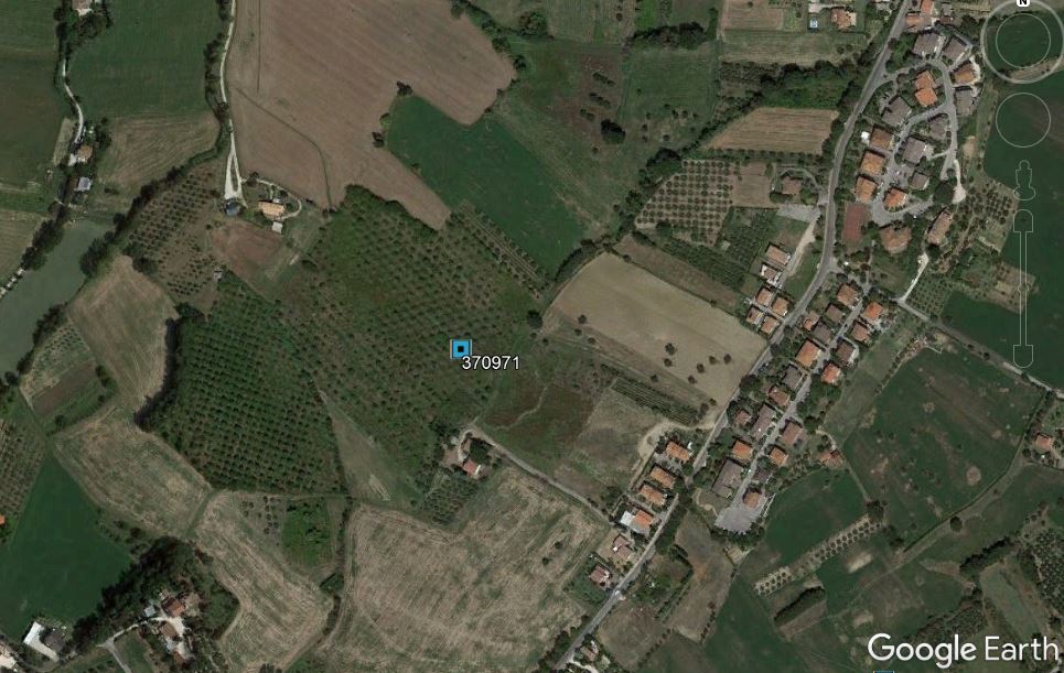 area di materiale mobile, area di frammenti fittili - Gradara (PU)  (Età romana)