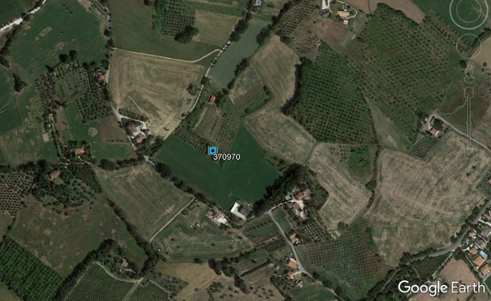 area di materiale mobile, area di frammenti fittili - Gradara (PU)  (Età romana)
