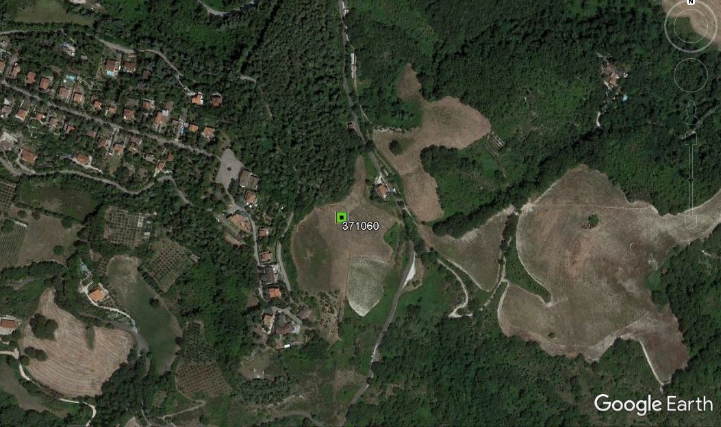 area di materiale mobile, area di frammenti fittili - Vallefoglia (PU)  (PERIODIZZAZIONI/ Storia/ Eta' antica/ Eta' romana)