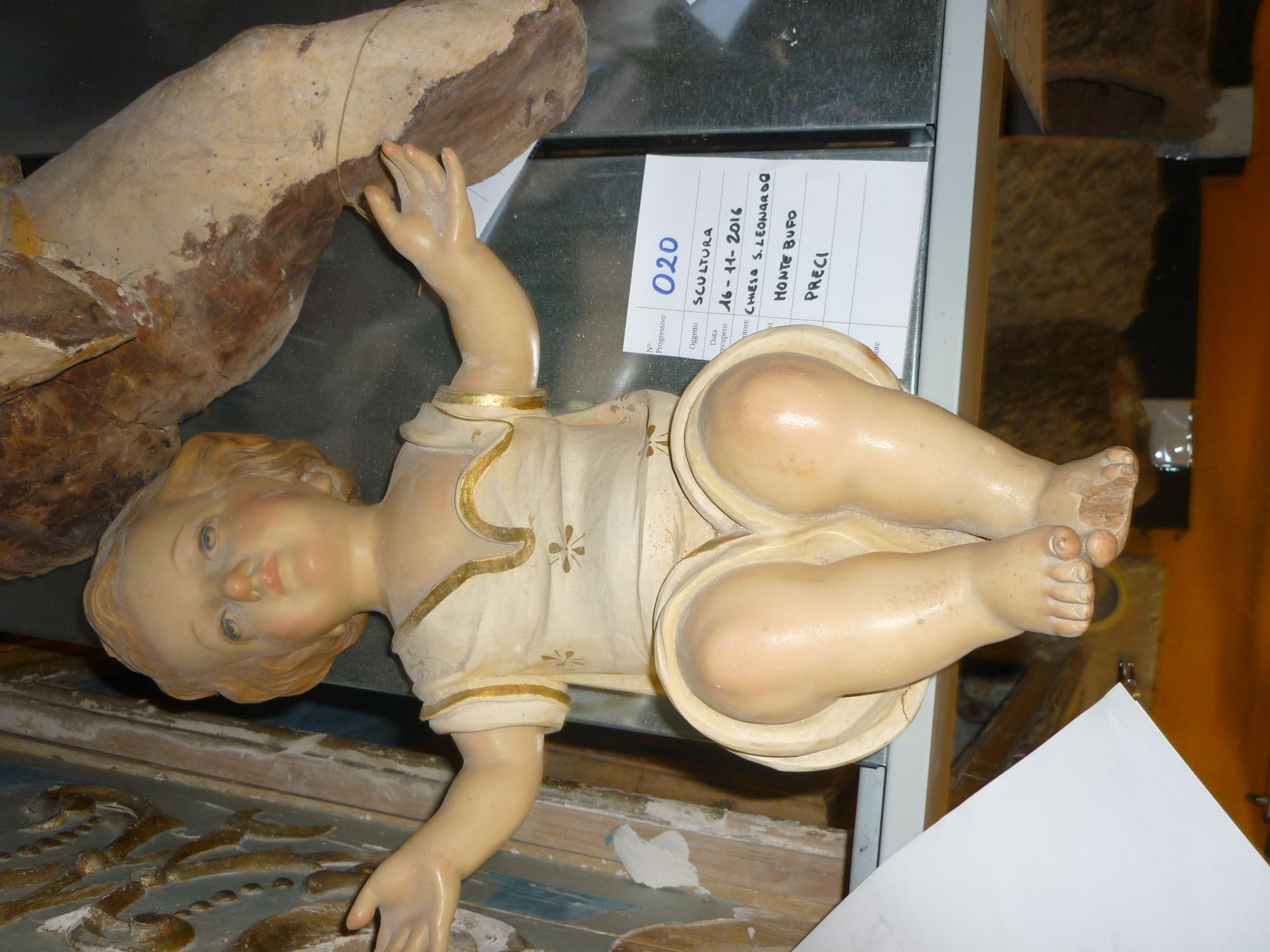 Gesù Bambino (scultura, opera isolata) - ambito Italia centrale (XVIII)