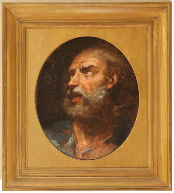 San Pietro, Il pentimento di San Pietro (dipinto) di Fracanzano Cesare (attribuito) - ambito napoletano (XVII)