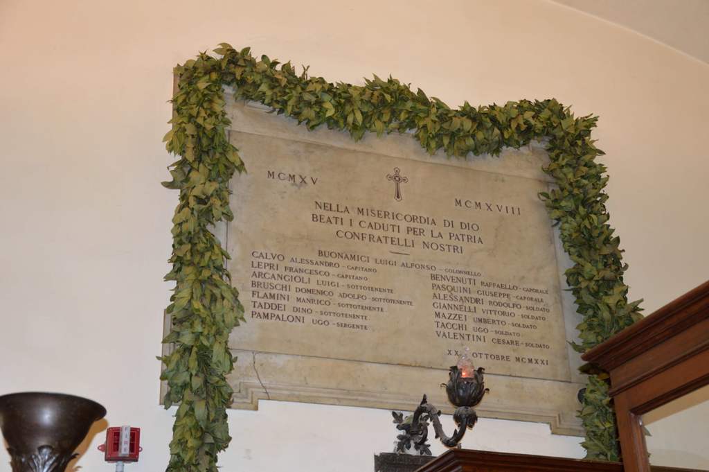 lapide commemorativa ai caduti - ambito fiorentino (XX)