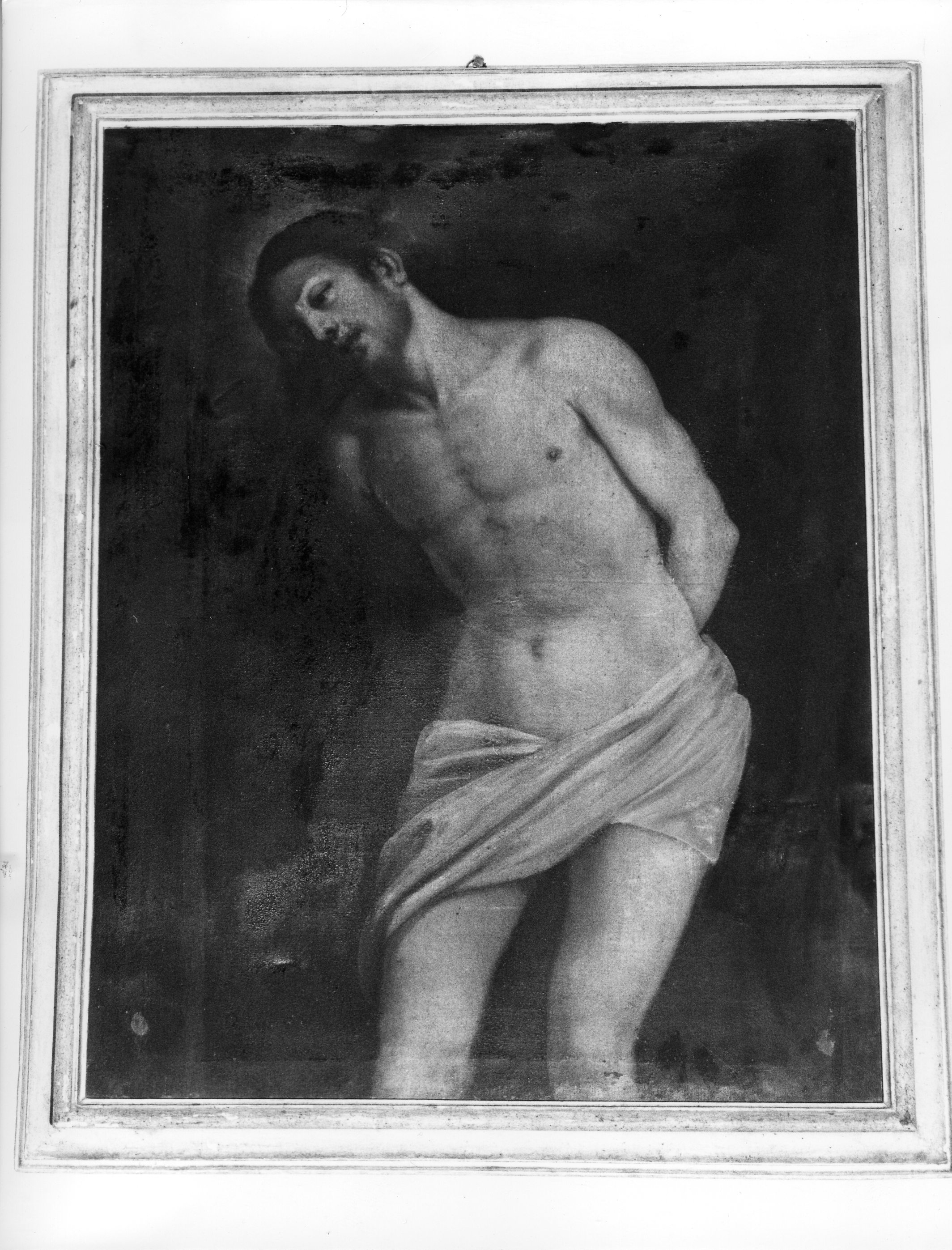 Cristo alla colonna (dipinto) di Cardi Ludovico detto Cigoli (maniera) (secc. XVI/ XVII)