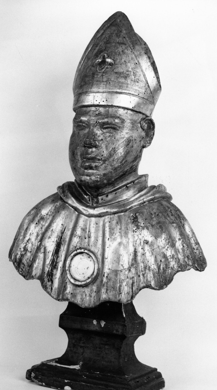 Sant'Antonio (reliquiario - a busto) - bottega toscana (secc. XVII/ XVIII)