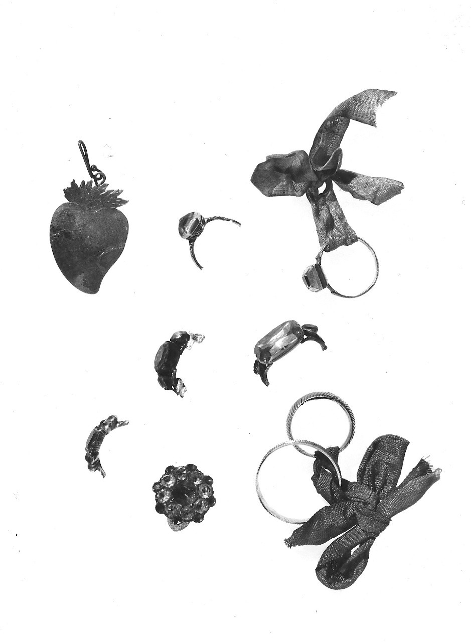 anello, serie - bottega toscana (sec. XVIII, sec. XIX)
