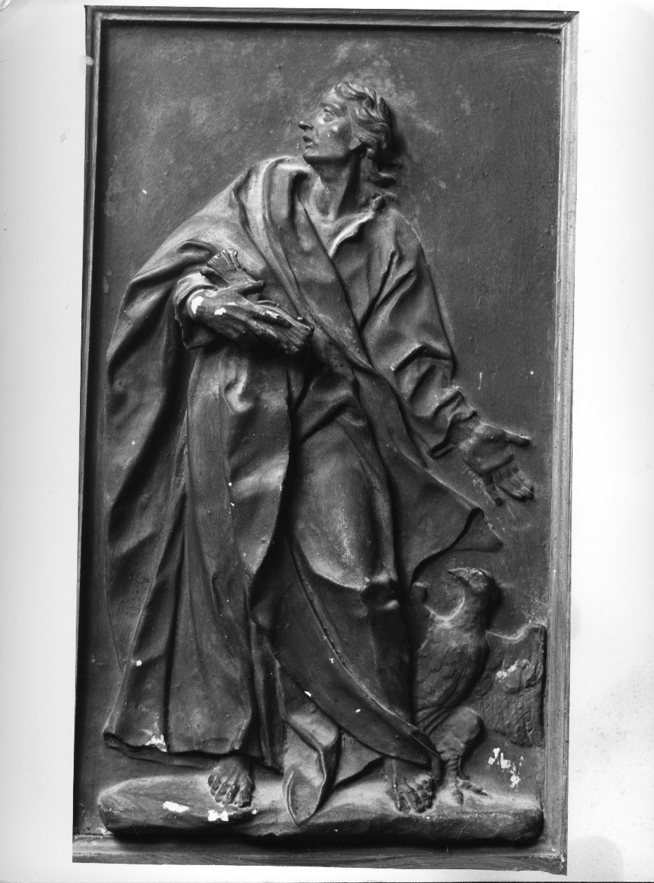San Giovanni Evangelista (rilievo) - bottega fiorentina (sec. XVIII)