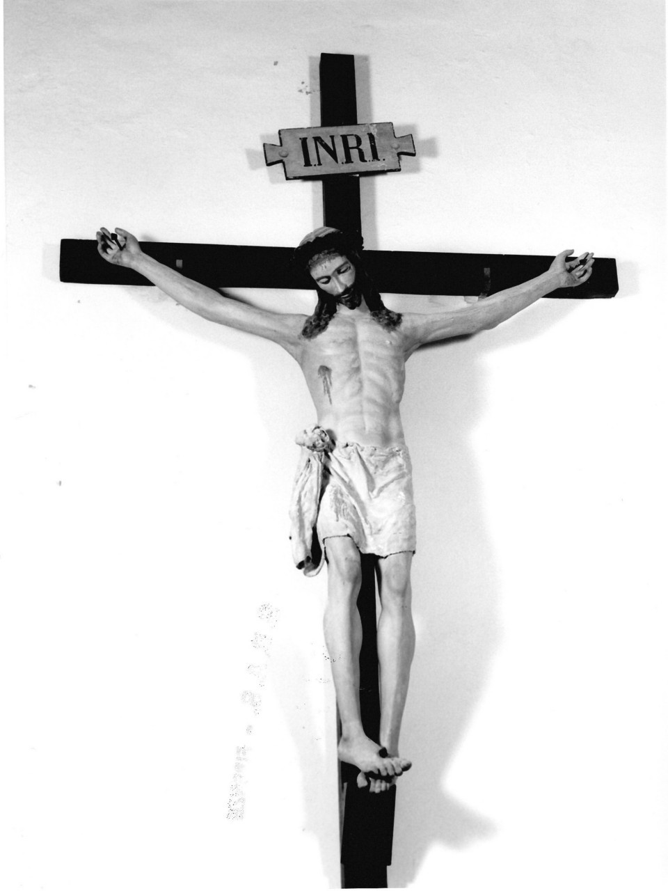 Cristo crocifisso (croce d'altare) - produzione toscana (sec. XVIII)