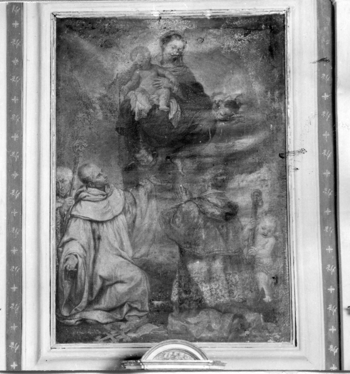 Madonna del Rosario (dipinto) - ambito toscano (sec. XVIII)