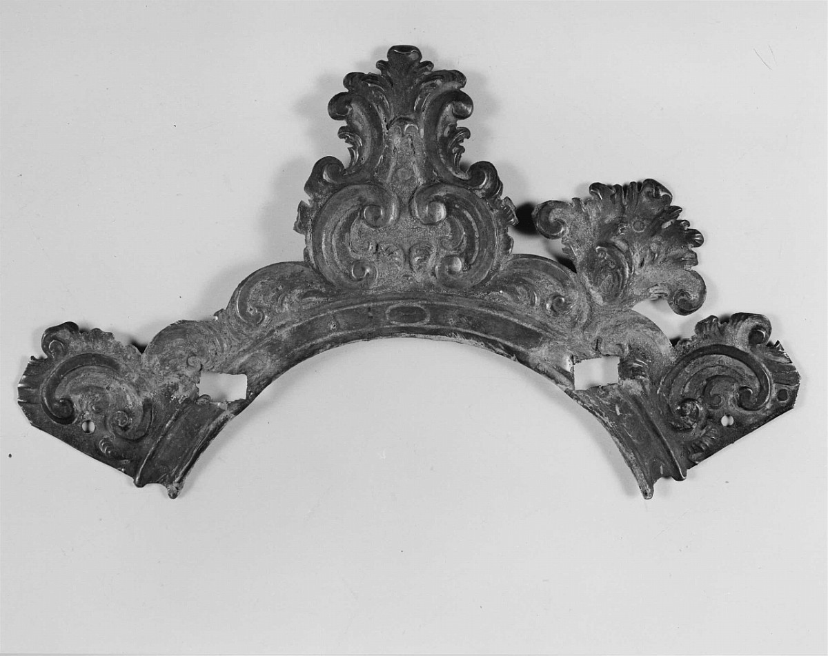 corona da dipinto - bottega toscana (seconda metà sec. XVII)