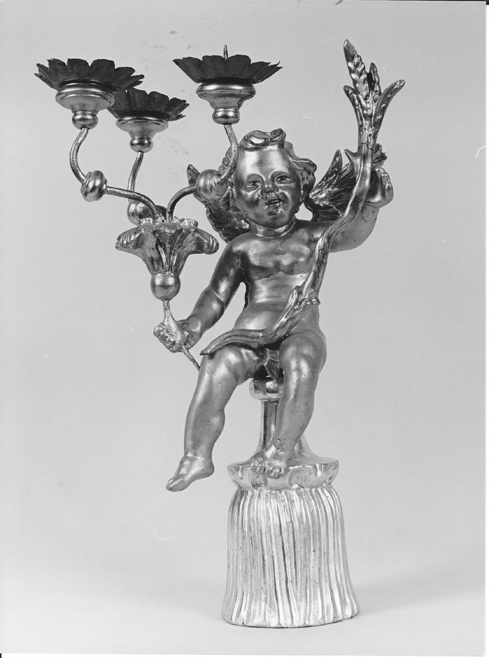 angelo portacero (scultura, serie) - bottega toscana (sec. XVIII)