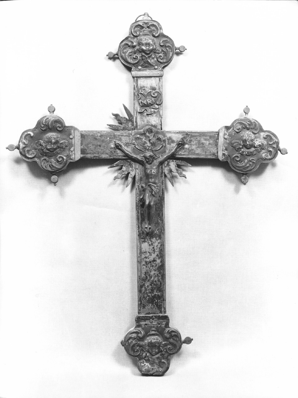 croce astile - bottega fiorentina (seconda metà sec. XVII)